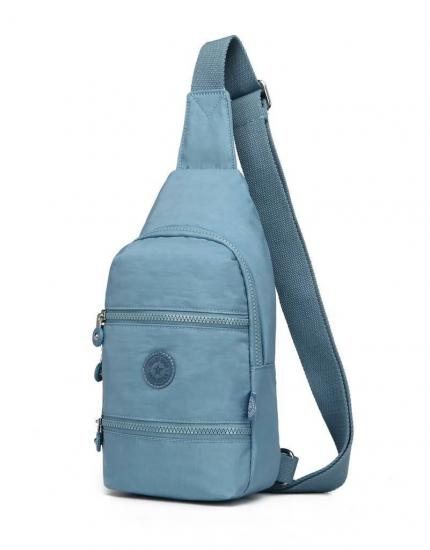 Smart Bags Kadın Bodybag Krinkıl Kumaş 3051 Buz Mavisi