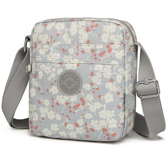 Smart Bags Kadın Postacı Çantası Krinkıl Kumaş 3089 Flower