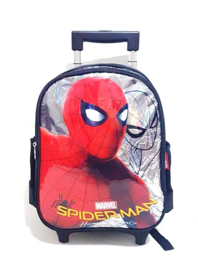 Spiderman Çekçekli Okul Çantası 95995