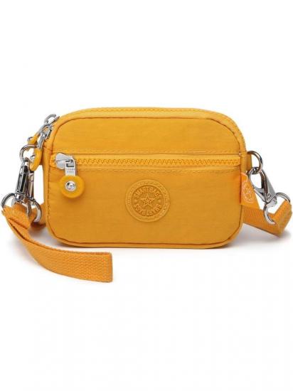 Smart Bags Çapraz Askılı Mini Çanta Krinkıl Kumaş 3177 Sarı