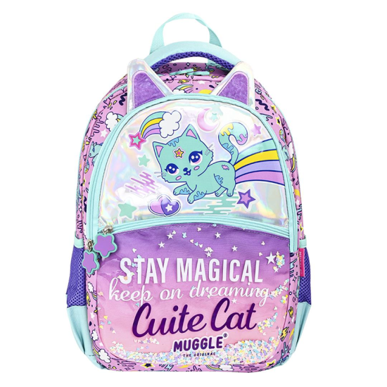 Muggle Sweet Cat Okul Çantası 3 lü Set