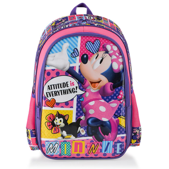 Minnie Mouse İlkokul Çantası 3 lü Set 48295