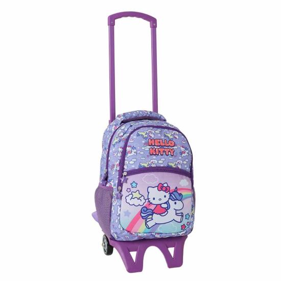 Hello Kitty Çekçekli İlkokul Çantası 3 lü set 2216